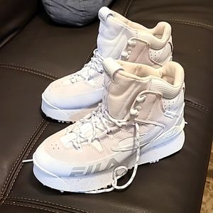Fila Platform High Tops Womens 9